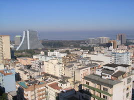 Vista do hotel Everest (sudoeste) - Porto Alegre, RS - jul/2005