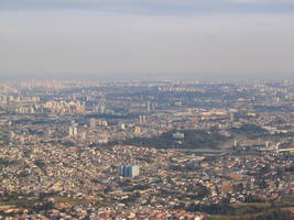 Cidade Universitria (USP) vista do Pico do Jaragu - So Paulo, SP - set/2005