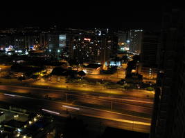 Vista leste da cobertura do hotel Sonesta (em direo  via W3 Norte) - Braslia, DF - mai/2008