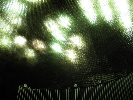 Teto do Senado Federal com as milhares de placas de alumínio - Brasília, DF - mai/2008